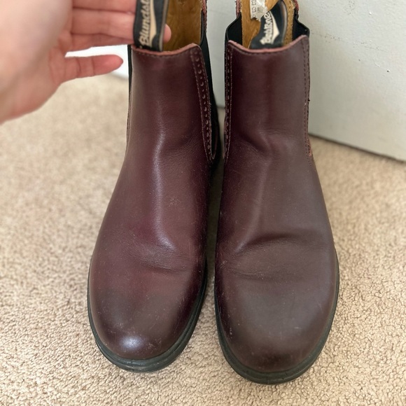 #1352 BLUNDSTONE W's High Top Boots - Shiraz size - Picture 4 of 6
